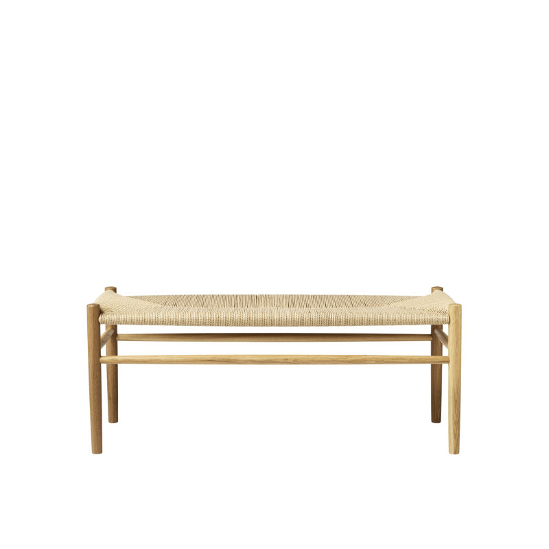 J83 Solid Wood Bench, Natural