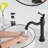 Single-handle Bathroom Faucet with Drain Assembly-70993639