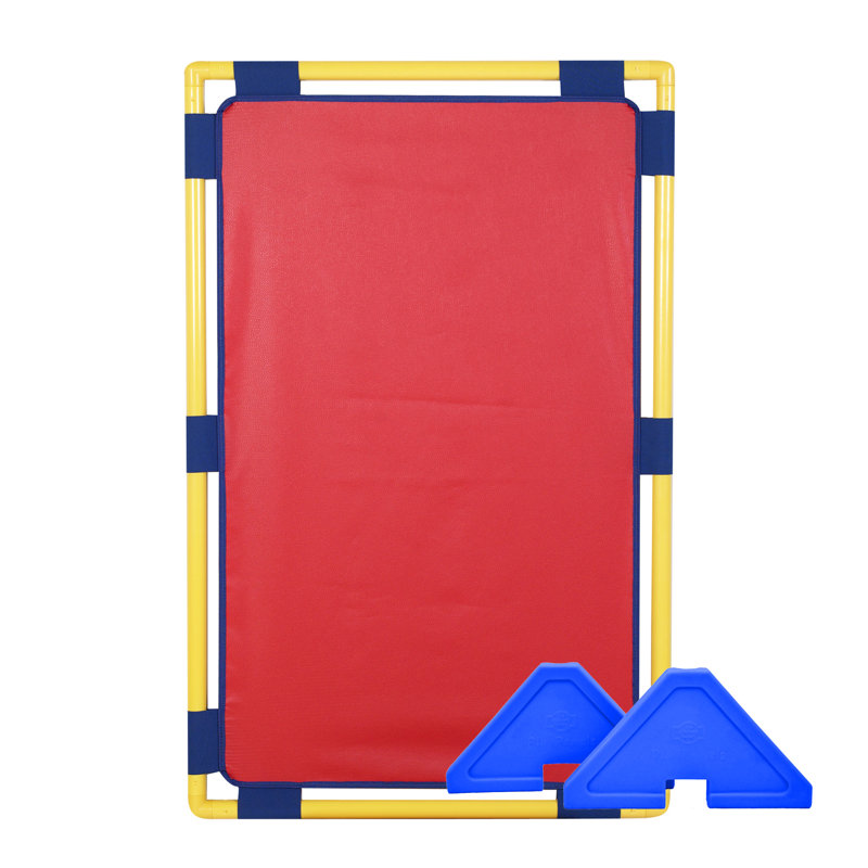 Rectangle Playpanel - With Feet, Red