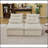 Ernesto Boneless Armless Chenille Compression Sectional Sofa with Neck & Lumbar Pillow-1267818062