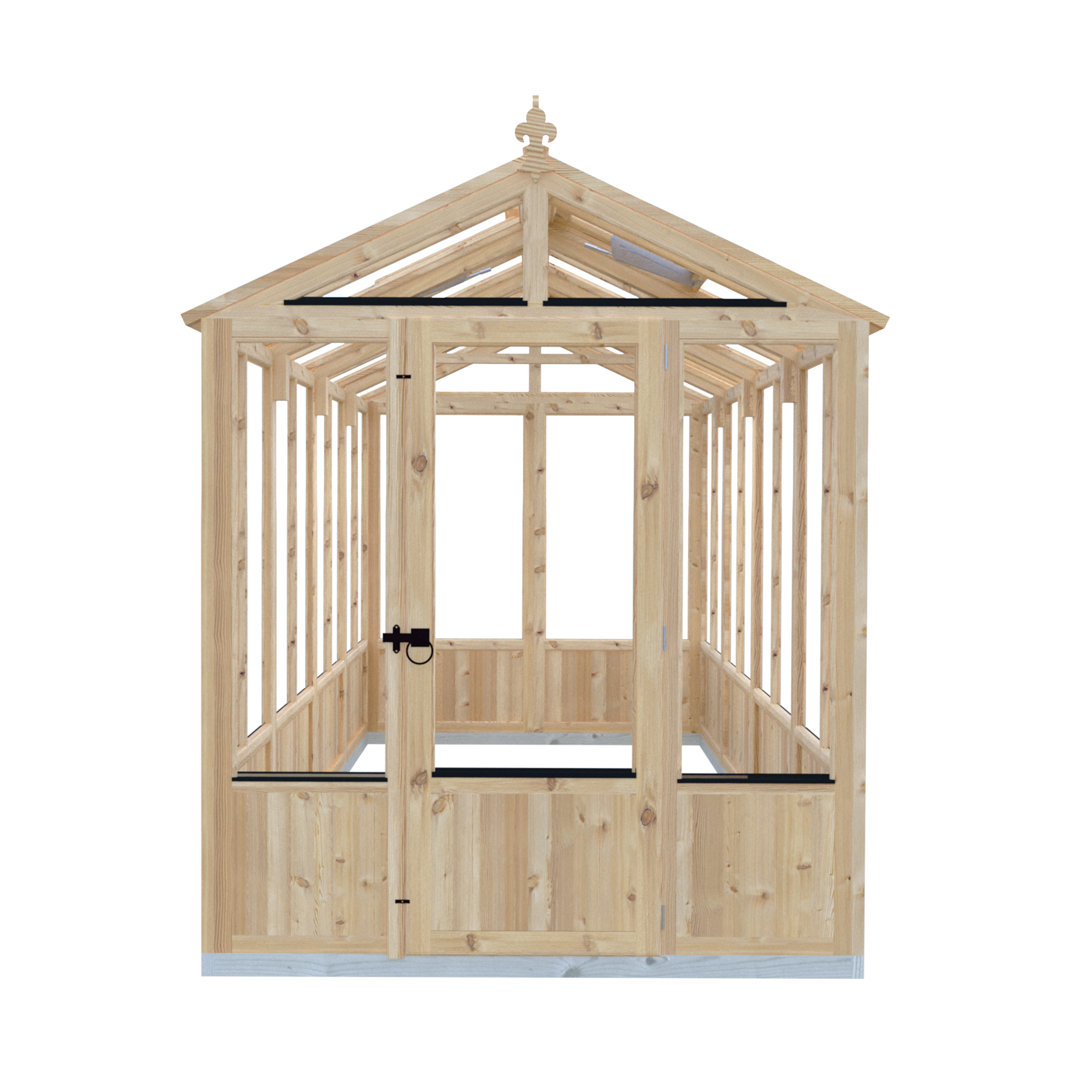 6 Ft W x 16 Ft D Holkham Greenhouse