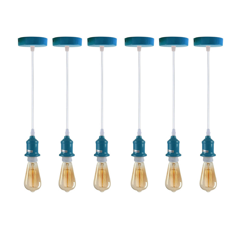 Iymona 6 - Light Single Pendant, Cyan Blue