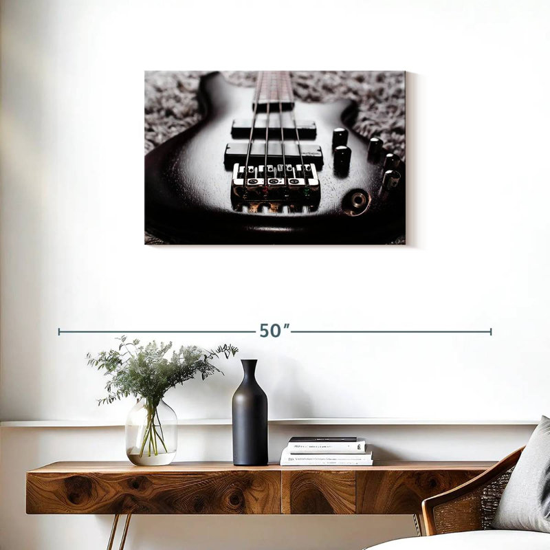 Guitare électrique Abarca Rosewood, H 20 po x l 30 po