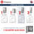 Kegco 24" Wide Triple Tap Stainless Steel Commercial Built-In Kegerator with Kit-32316765
