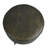 21.5'' Jackson Top-Grain Round Leather Ottoman-253142262