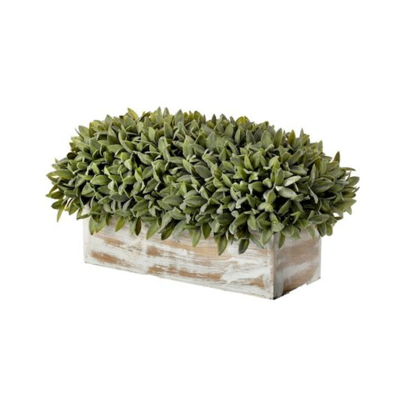 Feuillage de sauge artificiel en pot 16 po de long