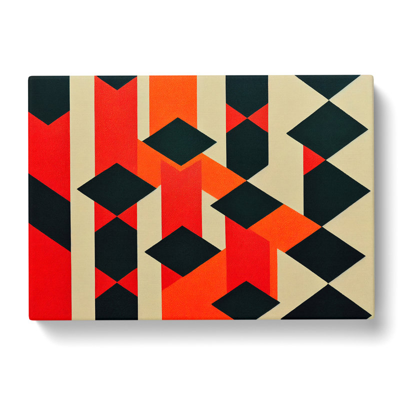 Idyllic Abstract Art - Wrapped Canvas, 35cm H x 50cm W x 3cm D