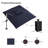 108'' x 132'' Rectangular Cantilever Umbrella withPatio Umbrella with Base in Ground-96847099