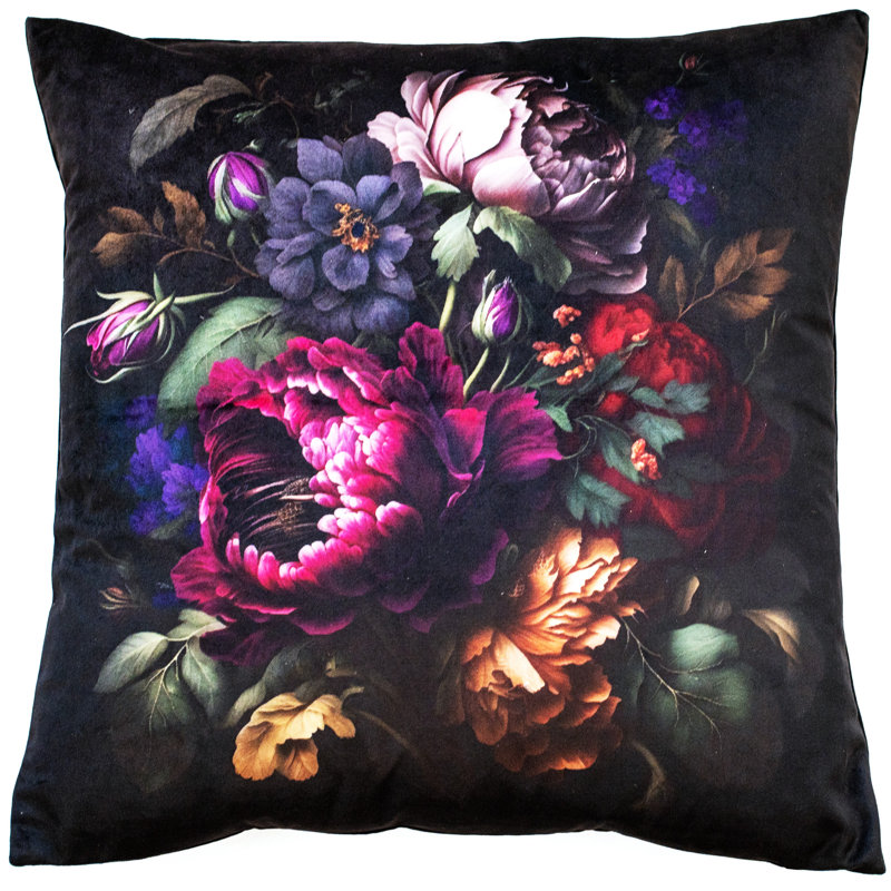 Mirakel Abstract BERRY Sqaure Cushion