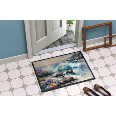 Coastal Wildlife Seals Doormat