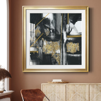 Encre sur papier - Peinture encadrée