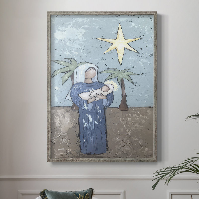 A Silent Night II Framed Print - Solid Wood