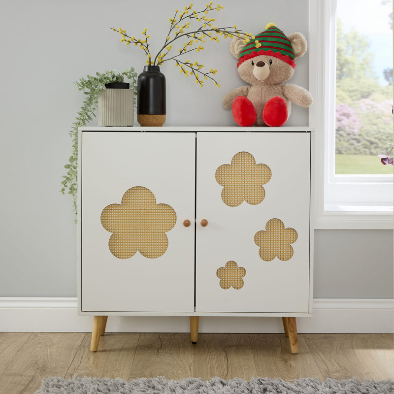 2 - Door Rectangle Accent Cabinet