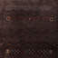 Tapis de la zone brune en laine fait main St Catherine-83384064