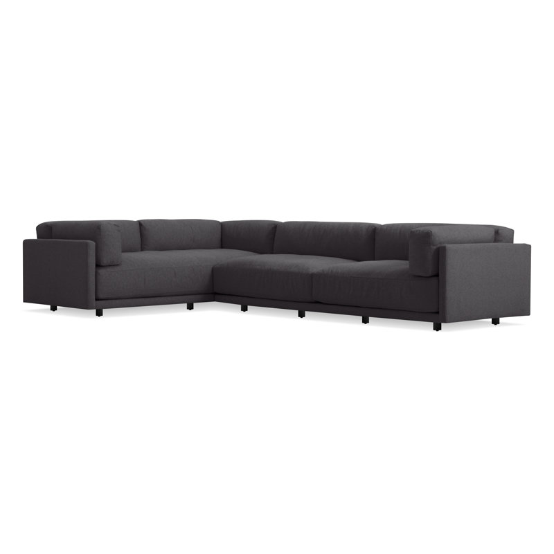 Sunday Sectional, Left Hand Facing, Sanford Natural Linen