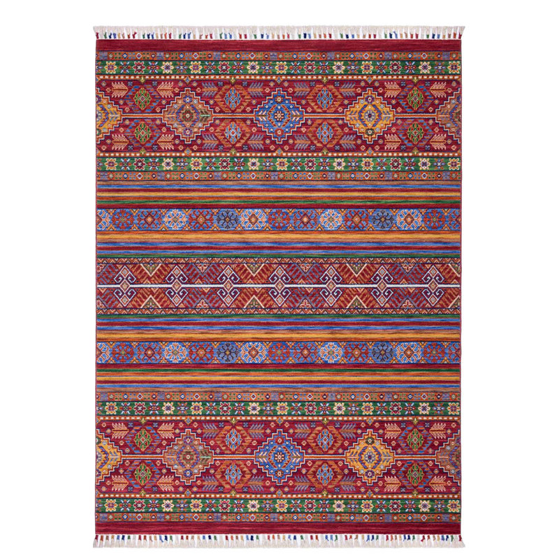 Tapis Leila Gordes, Tapis de couloir 3 pi 3 po x 6 pi 7 po