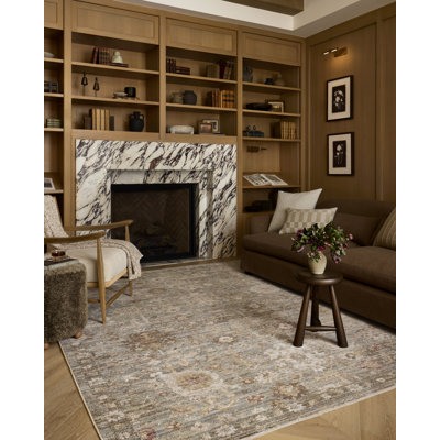 Amber Lewis x Loloi Nella Sky / Sunrise Area Rug
