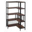 Armoires de bar sur pied d'angle