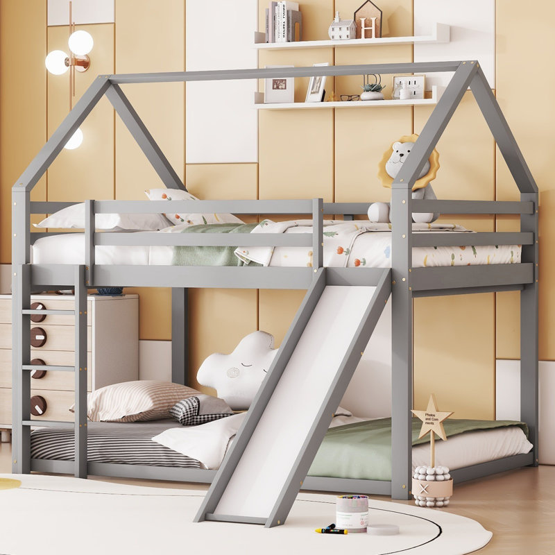 Bed, European Double (140 x 200 cm), Grey