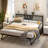 Barn Door Twin Daybeds With Pop Up Trundle With Charging Station, With Storage Headboards-174760944