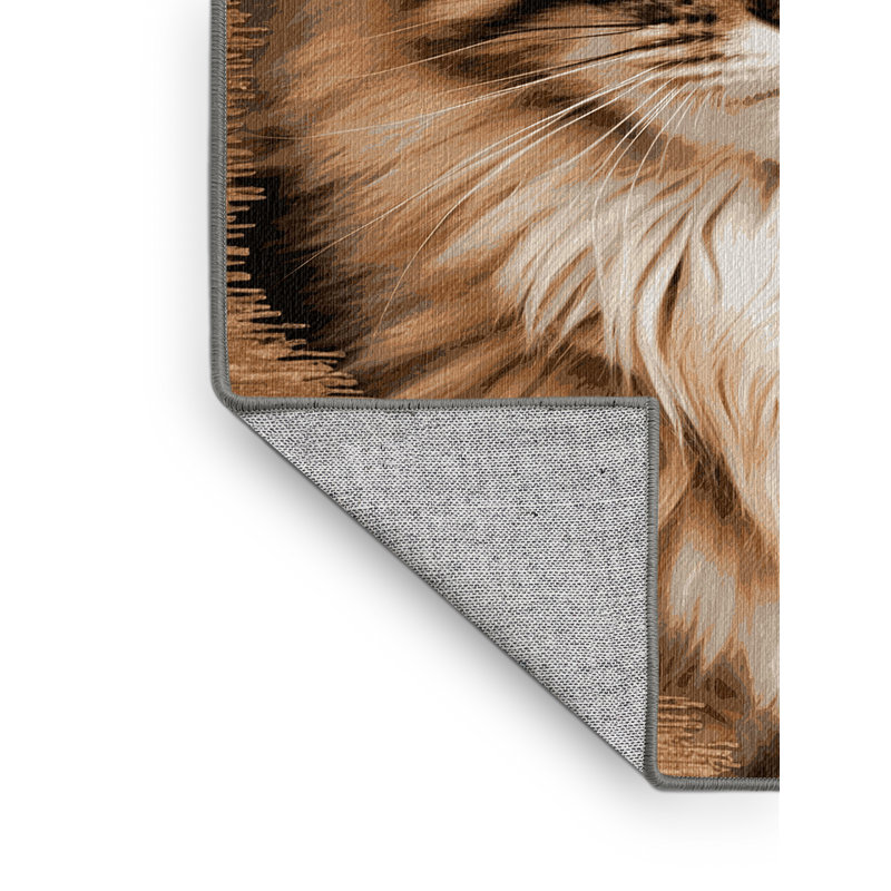  Tapis lavable Somali Cats, Rectangulaire 2 pi x 3 pi