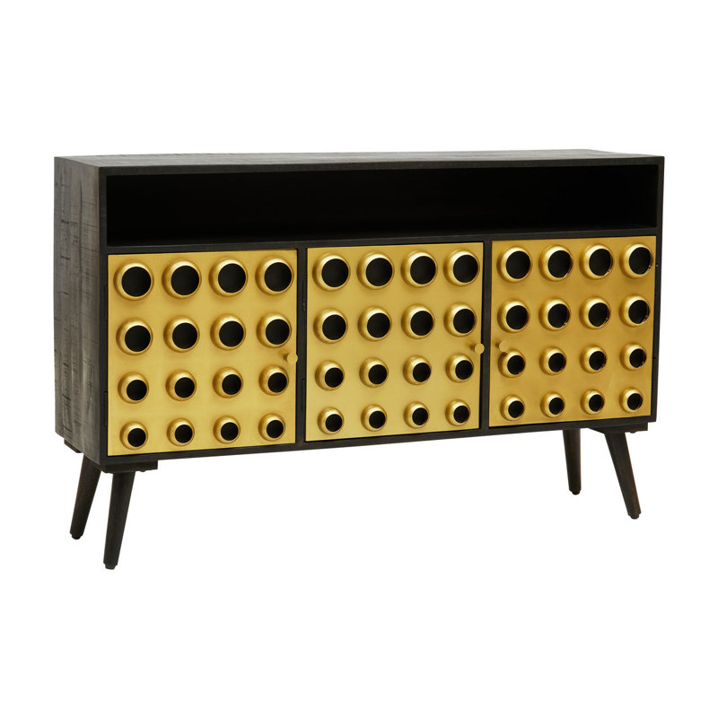 Sanjuana 130cm Solid Wood Sideboard