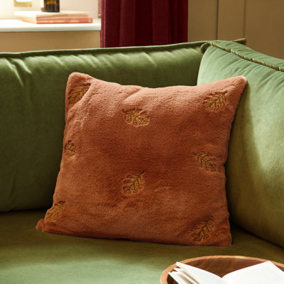 Autumn Trail Orange Cushion Cover