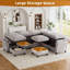 Canapé modulaire avec rangement 8 pièces-1838235752