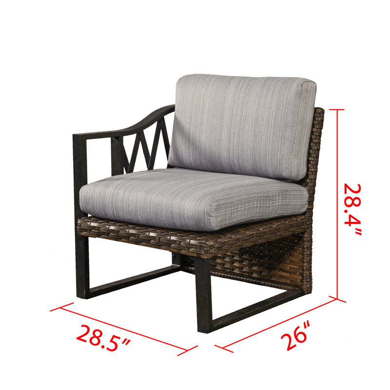 1 Piece Right-Arm Chair