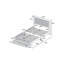 Grand lit de luxe 1 pièce avec tiroir de rangement-106590305
