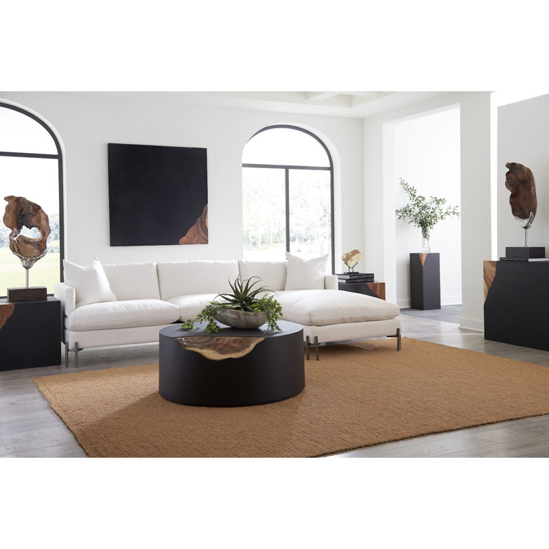 Cornered Solid Coffee Table