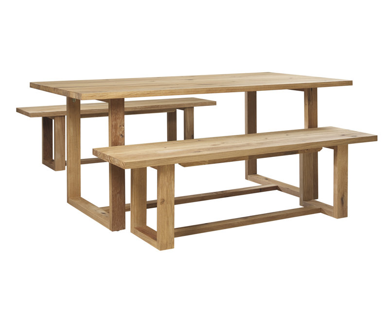 Harbury Solid Wood Bench
