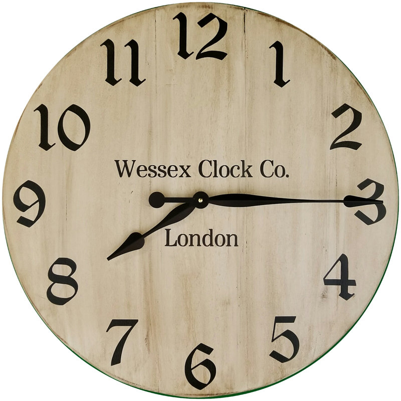 Kimpel Wood Wall Clock, Extra Large