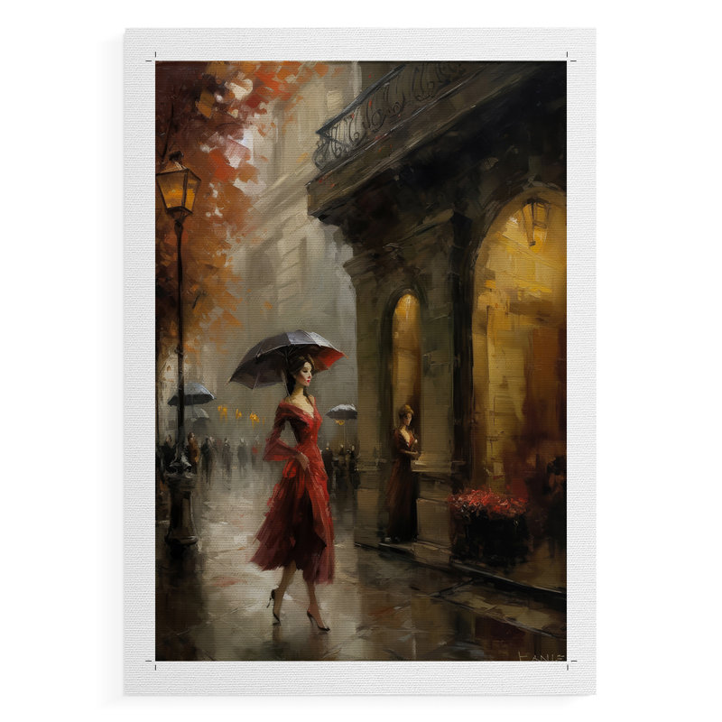 WOMEN Series CDLV III - impression sur toile de qualité supérieure seulement - NON-CADRE - prête à être accrochée