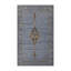 Tapis gris soyeux et moelleux-557198679