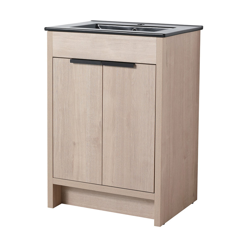 Caytlin 24'' Single Bathroom Vanity with Ceramic Top