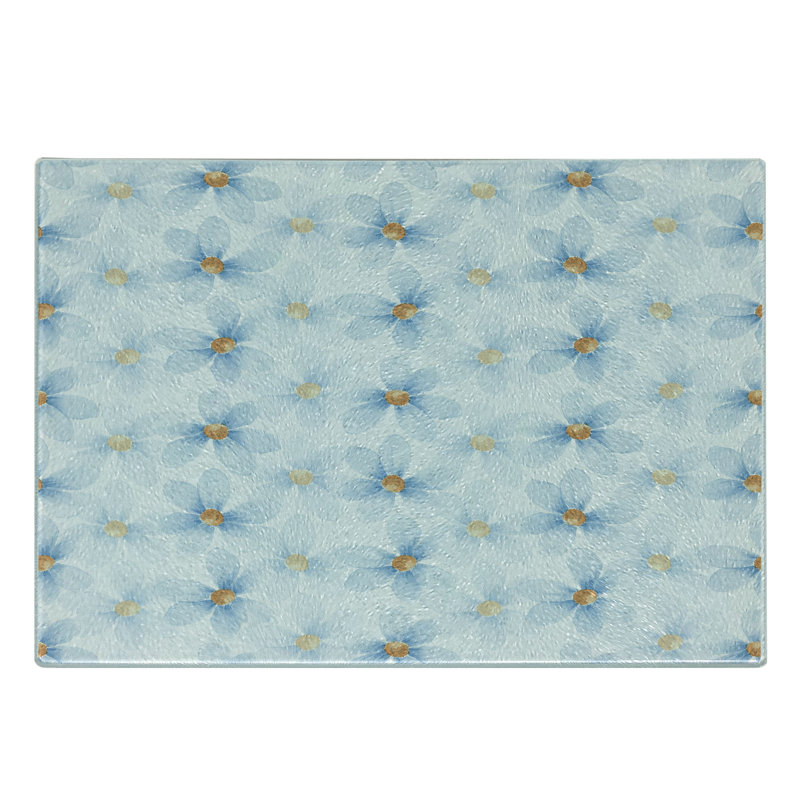 Planche à découper en verre trempé Ambesonne