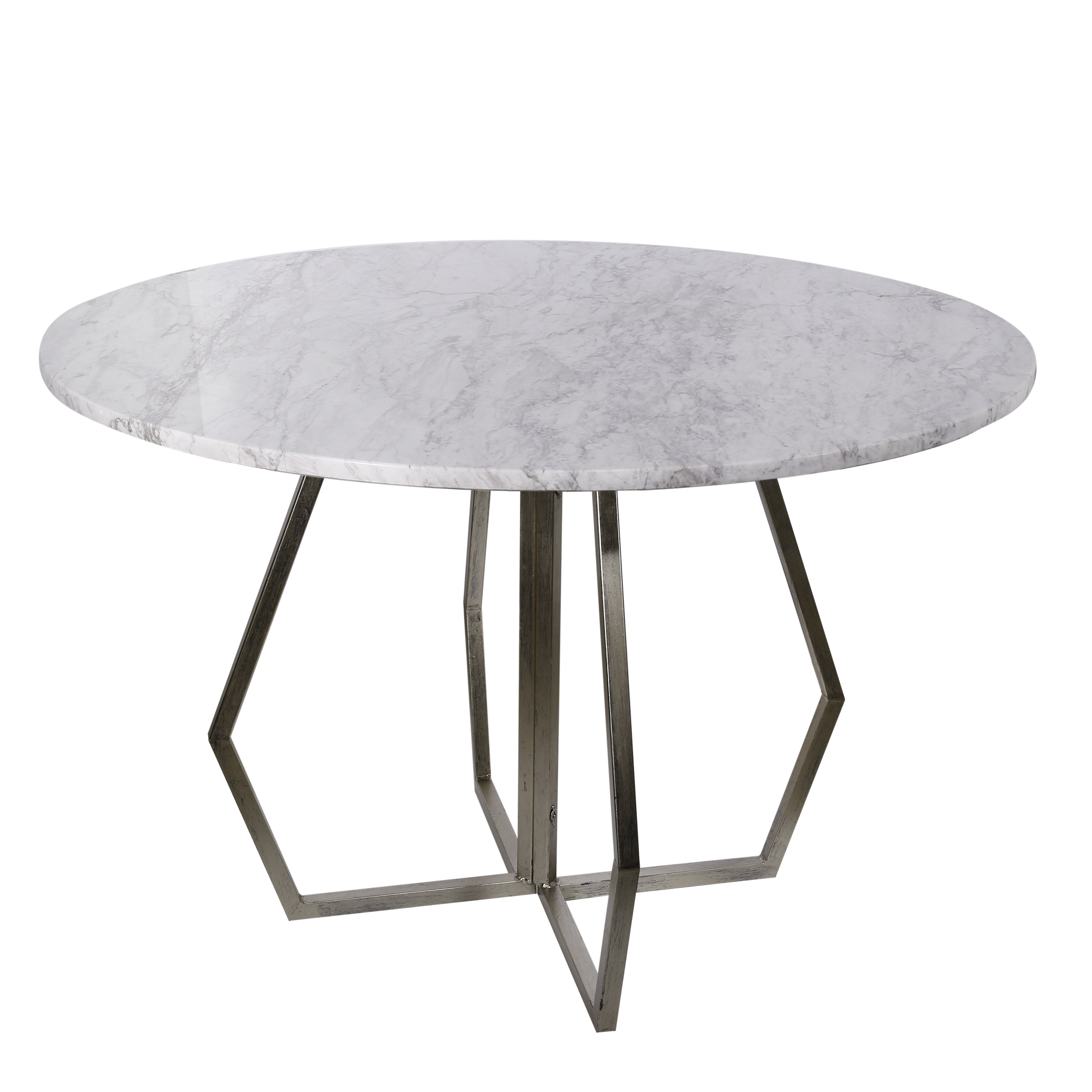 Orren Ellis Millis Marble End Table | Wayfair