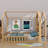 Ishilde Canopy Storage Bed-385056055-385056054