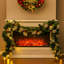 270cm Lighted Faux Garland with Lights