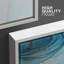 Pastel, bleu, bleu sarcelle, vague de fumée, tourbillons, formes abstraites, illustrations, art moderne-102292246-102292242