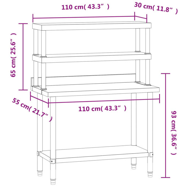 Dimensions du produit