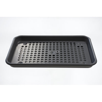 LloydPans Kitchenware 13" Non-Stick Aluminum Quarter Sheet Pan Oven Roaster