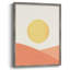 Simple Boho Sun I, reproduction encadrée - bois massif-1776364065