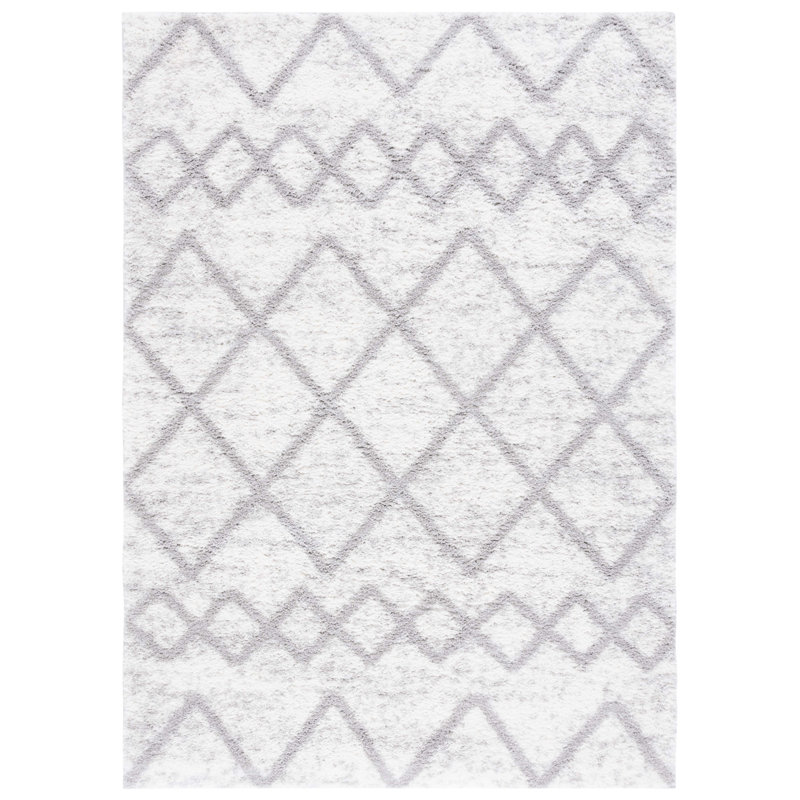 Blagota Shag Performance Geometric Rug, Rectangle 9' x 12'