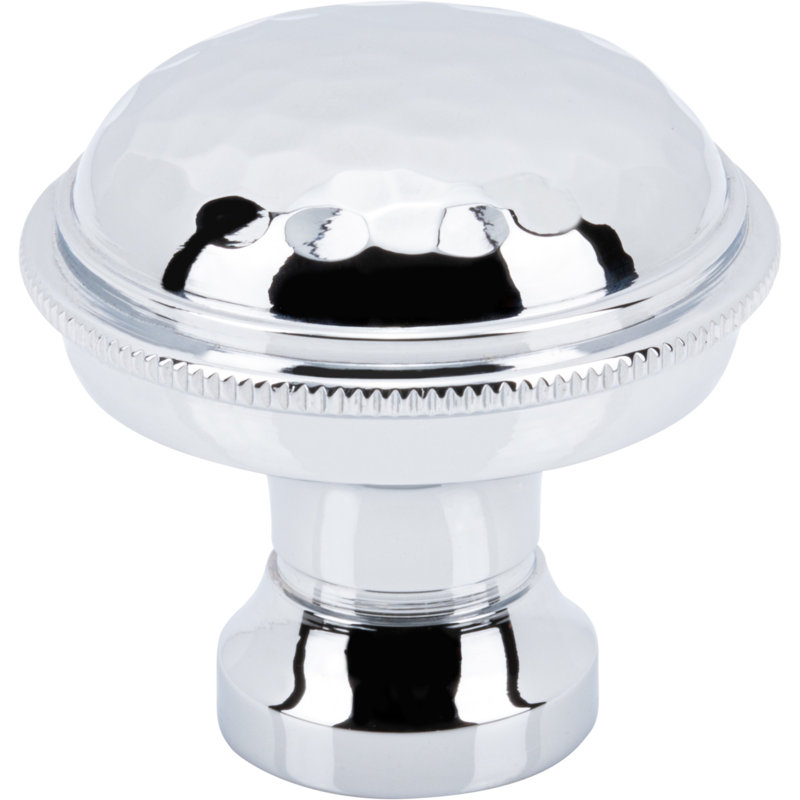 ArtWorth 1 1/4" Diameter Round Knob, Polished Chrome