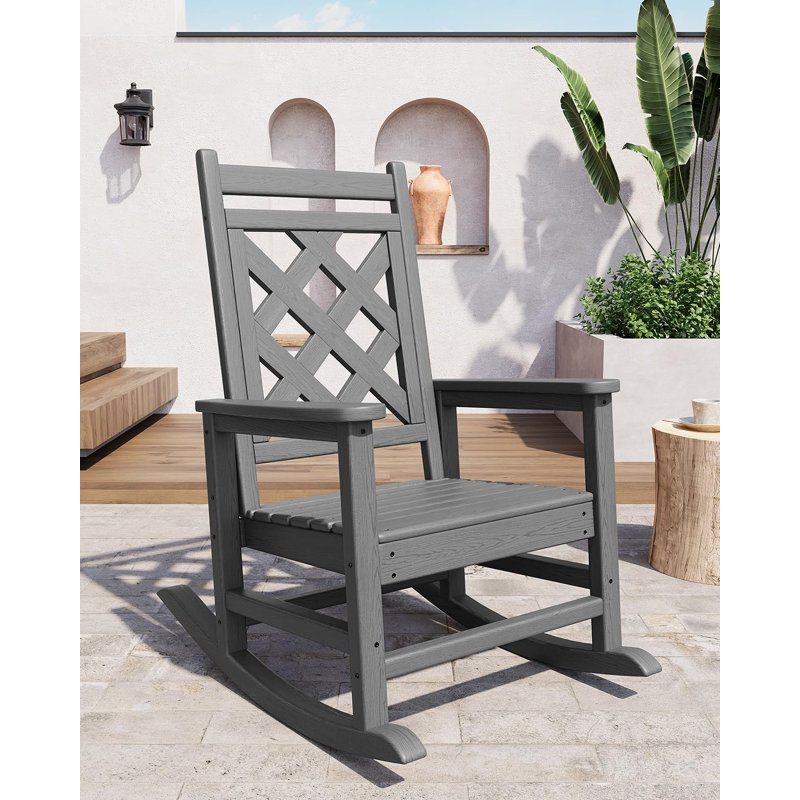 Rocking Chair, Grey