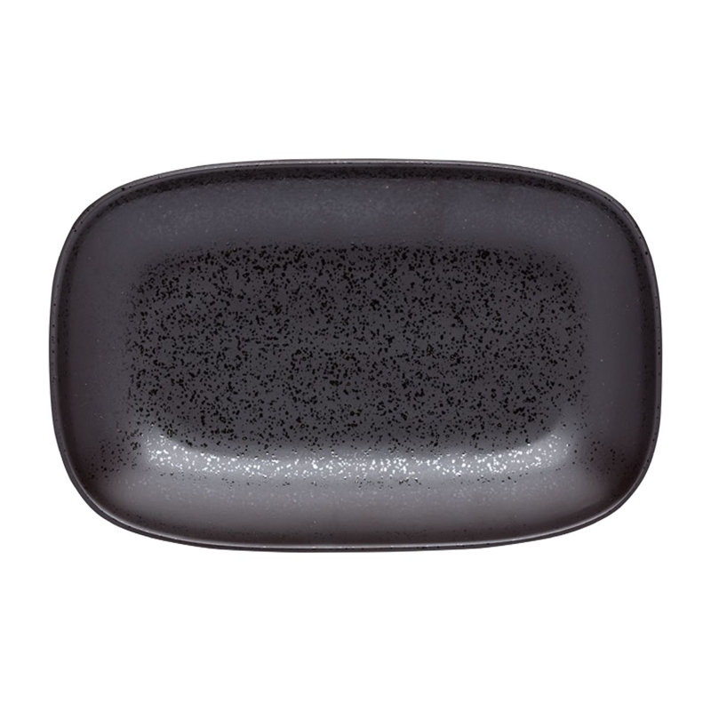Assiette rectangulaire «Lava» 8,25 po par Lucerne (boîte de 24) (porcelaine)