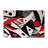 Cerise Wave Indoor And Outdoor Area Rug-701755613
