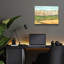  «Mini Western Vista 6» par Chariklia Zarris, art mural en verre acrylique, 16 po x 12 po